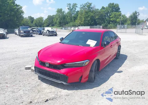 2025 Honda Civic Sport z USA, uszkodzony, nr VIN 2HGFE2F53SH590558